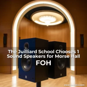 Read more about the article The Juilliard School Chooses 1 Sound Speakers for Morse Hall  FOH