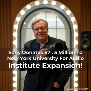 Read more about the article Sony Donates $7 . 5 Million To New York University For Audio Institute Expansion!