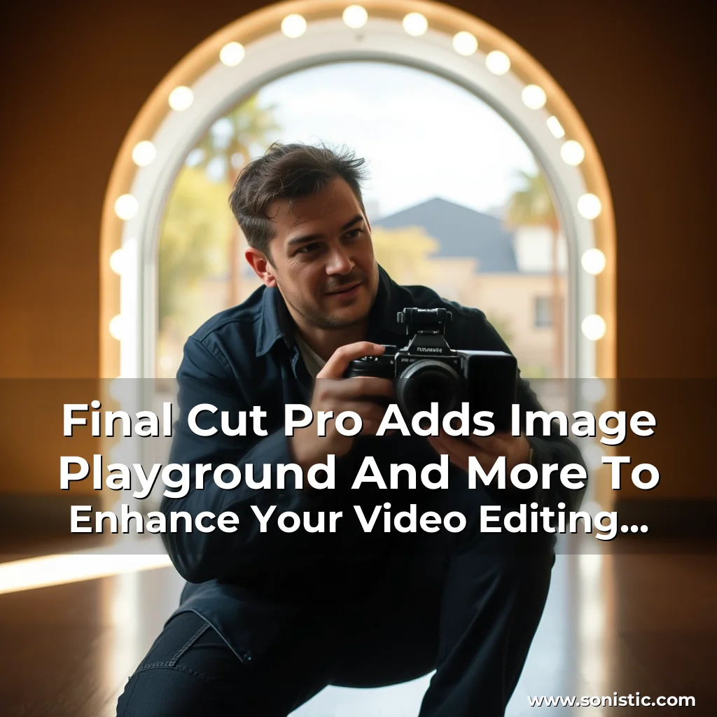 Read more about the article Final Cut Pro Adds Image Playground And More To Enhance Your Video Editing Skills!