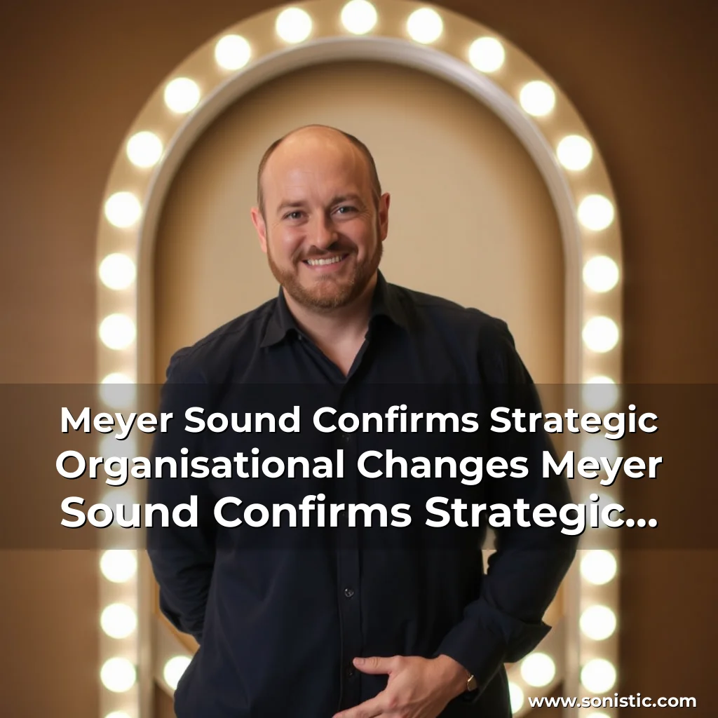 Read more about the article Meyer Sound Confirms Strategic Organisational Changes
Meyer Sound Confirms Strategic Organizational Changes!