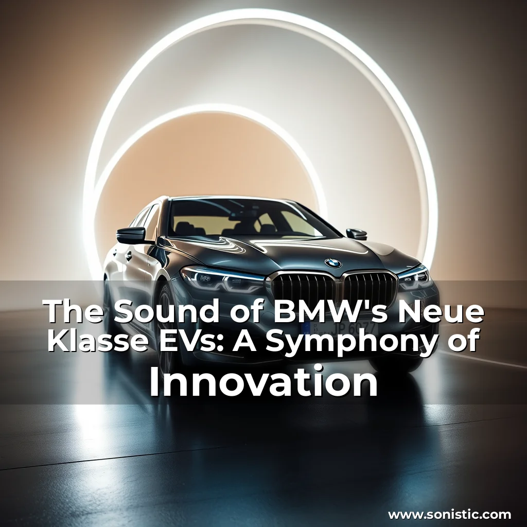 Read more about the article The Sound of BMW’s Neue Klasse EVs: A Symphony of Innovation