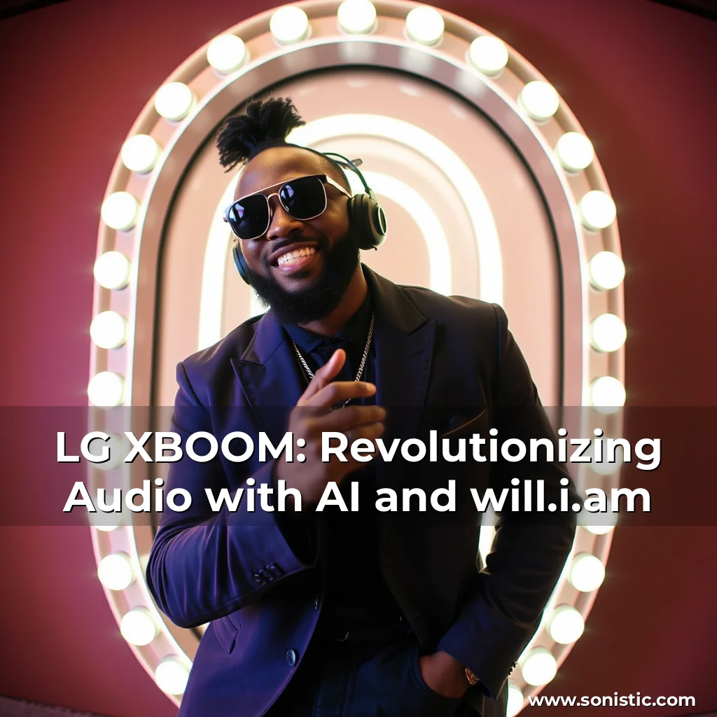 Read more about the article LG XBOOM: Revolutionizing Audio with AI and will.i.am