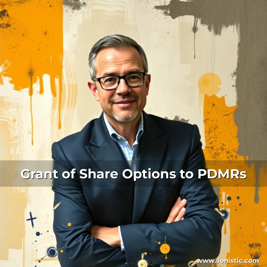 Read more about the article Grant of Share Options to PDMRs