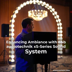 Read more about the article Enhancing Ambiance with d&b audiotechnik xS-Series Sound System