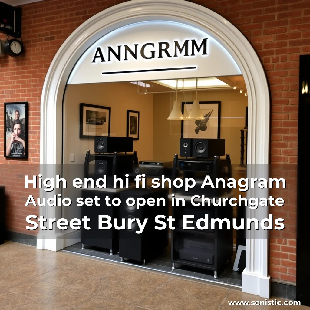 Read more about the article High  end hi  fi shop  Anagram Audio  set to open in Churchgate Street  Bury St Edmunds