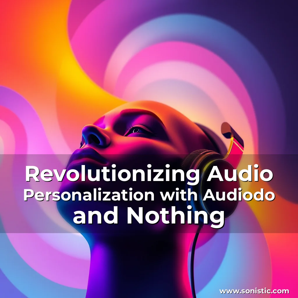 Read more about the article Revolutionizing Audio Personalization with Audiodo and Nothing