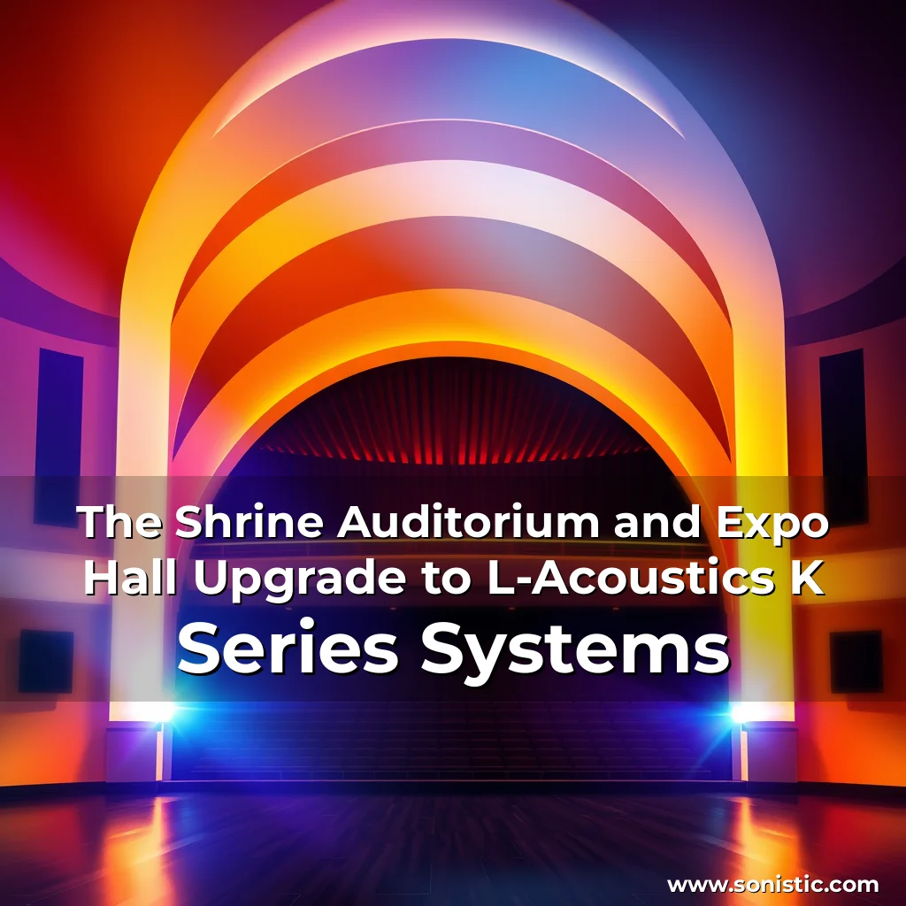 Read more about the article The Shrine Auditorium and Expo Hall Upgrade to L-Acoustics K Series Systems