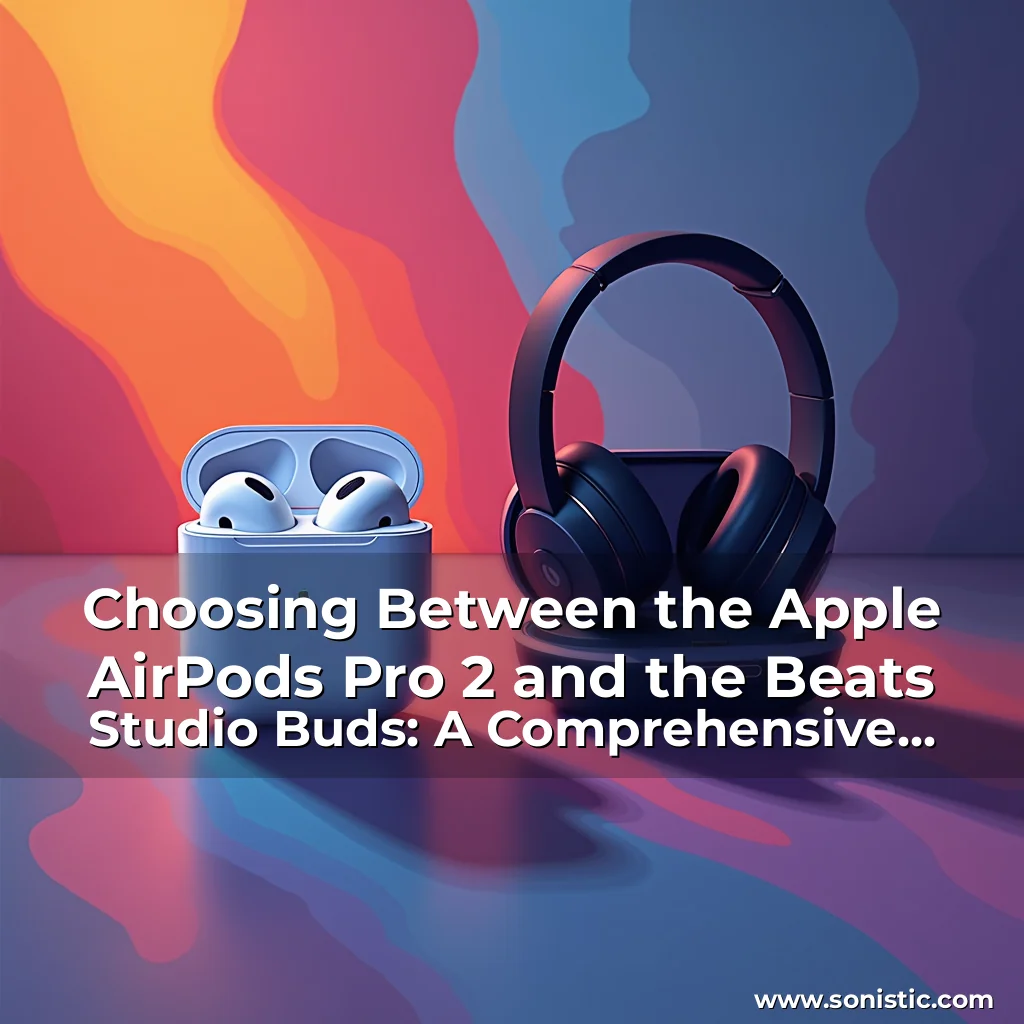 Read more about the article Choosing Between the Apple AirPods Pro 2 and the Beats Studio Buds: A Comprehensive Review