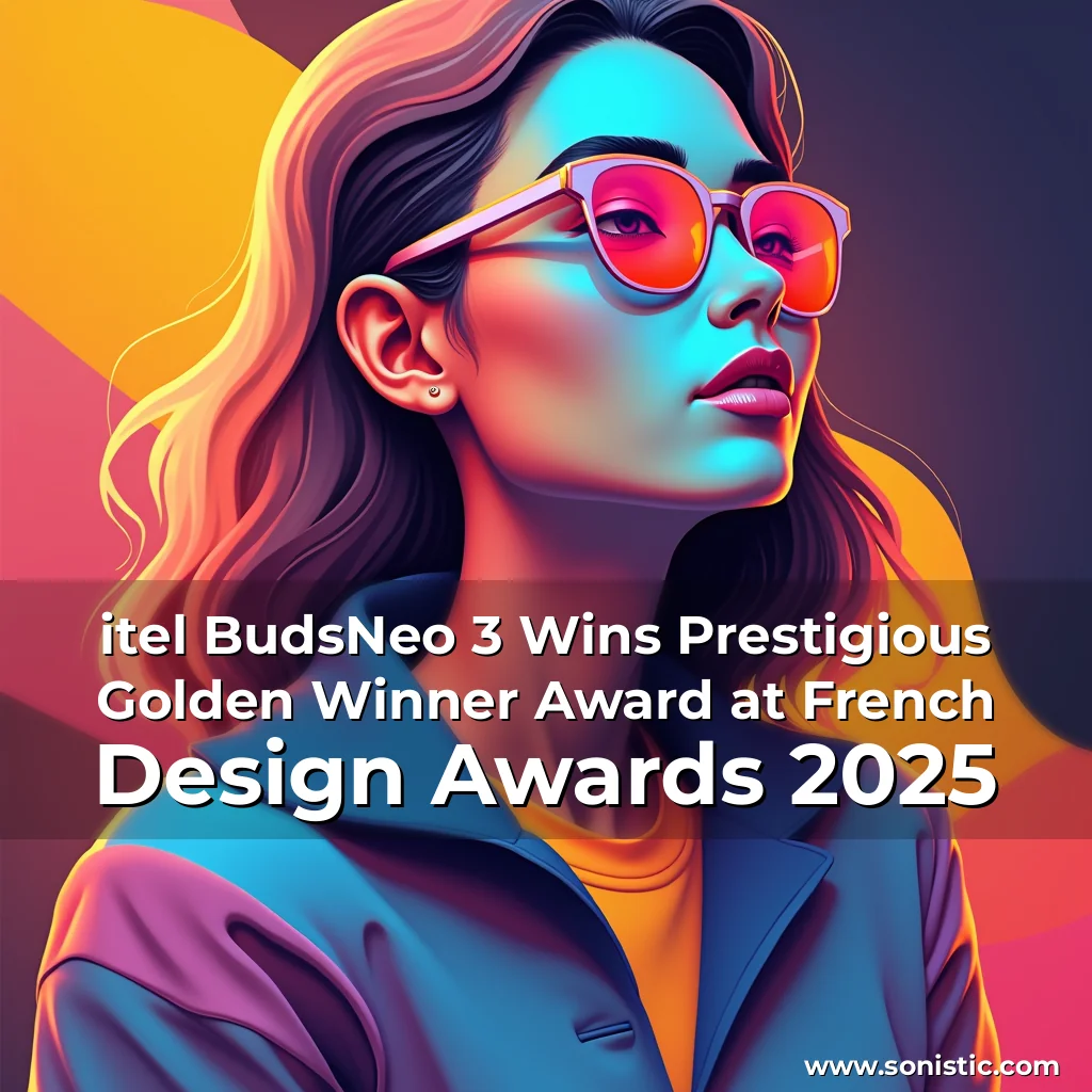 Read more about the article itel BudsNeo 3 Wins Prestigious Golden Winner Award at French Design Awards 2025