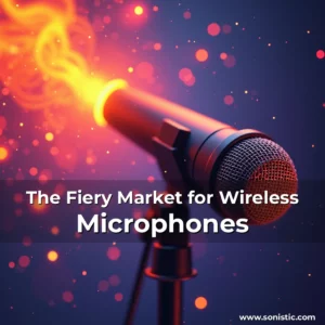 Read more about the article The Fiery Market for Wireless Microphones
