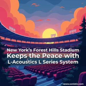 Read more about the article New York’s Forest Hills Stadium Keeps the Peace with L-Acoustics L Series System