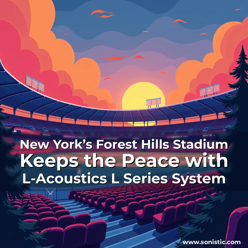 Read more about the article New York’s Forest Hills Stadium Keeps the Peace with L-Acoustics L Series System