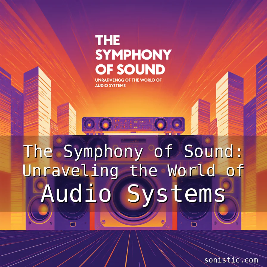 Read more about the article The Symphony of Sound: Unraveling the World of Audio Systems