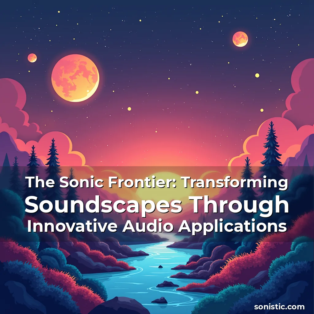 Read more about the article The Sonic Frontier: Transforming Soundscapes Through Innovative Audio Applications