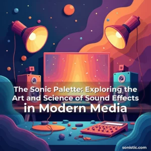 Read more about the article The Sonic Palette: Exploring the Art and Science of Sound Effects in Modern Media