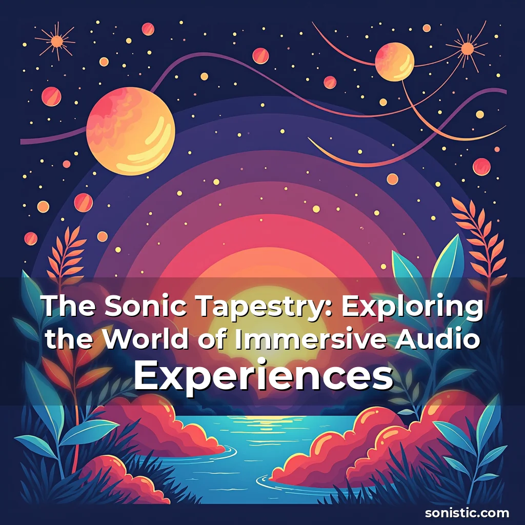 Read more about the article The Sonic Tapestry: Exploring the World of Immersive Audio Experiences