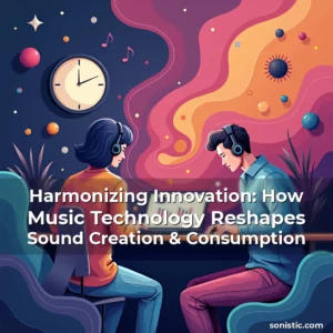 Read more about the article Harmonizing Innovation: How Music Technology Reshapes Sound Creation & Consumption
