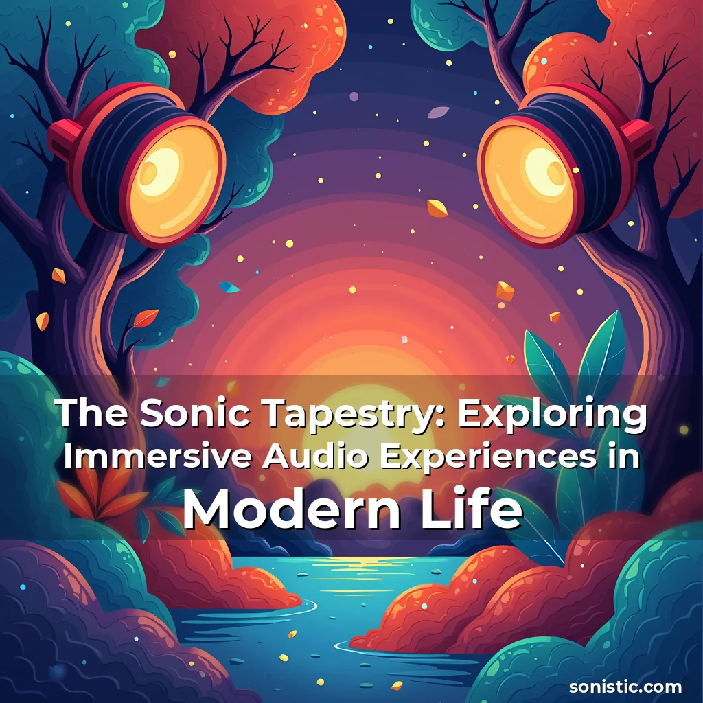 Read more about the article The Sonic Tapestry: Exploring Immersive Audio Experiences in Modern Life